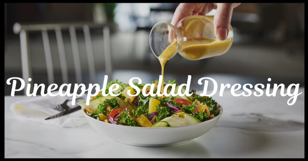 Pineapple Salad Dressing