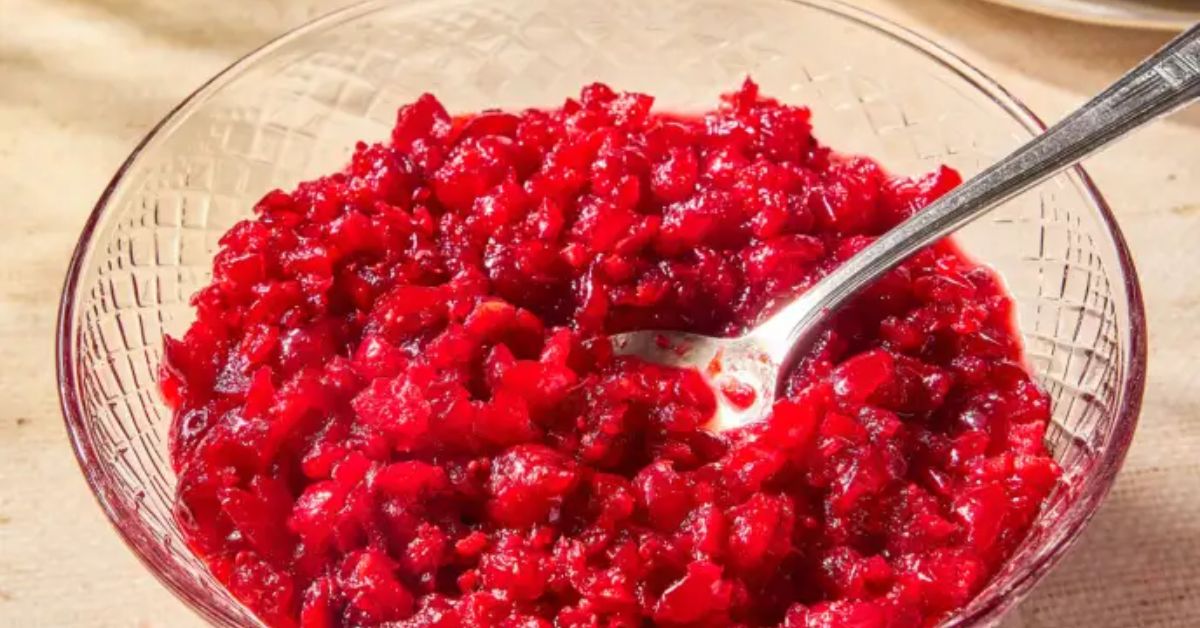 Ocean Spray Cranberry Relish Recipe